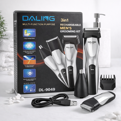 Daling 3-in-1 Electric Grooming Kit (DL-9049)