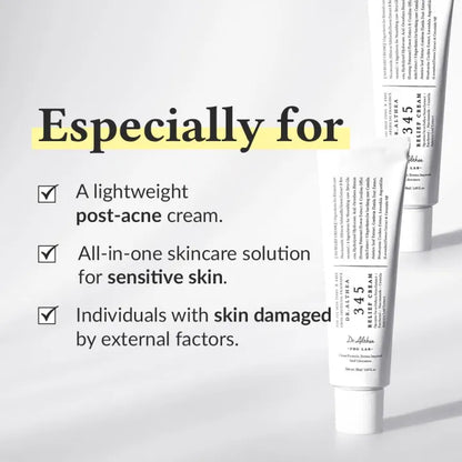 345 Relief Cream Barrier Repair Calm and Clear Moisturizer