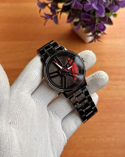 Stainless Steel Spinning Watch